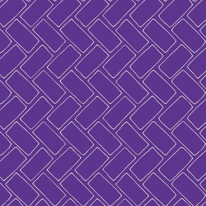 Herringbone Pattern in Purple (medium)