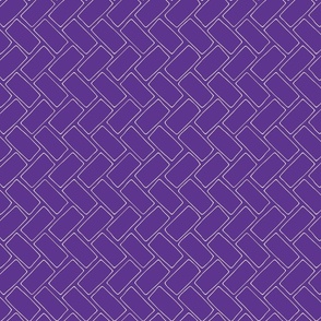 Herringbone Pattern in Purple (small)