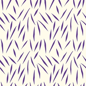 Scattered Thin Leaves in Purple and Cream (small)