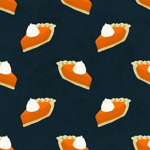 Pumpkin Pie - Navy Blue