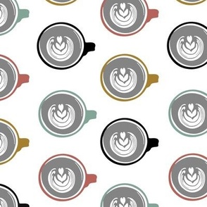 love you a latte fika coffee mugs-signature colors