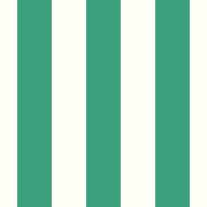 3" wide stripes/green
