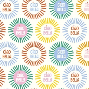 ciao bella sunshine/colourful/medium