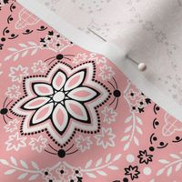 Emily: Pink Bandana Medallion