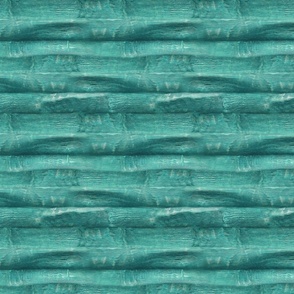 Small Horizontal Teal Goat horn pattern