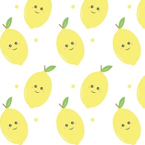happy lemons print