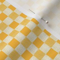 Textured Yellow Checkers