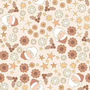 CHRISTMAS DITSY FLORAL-CREAM