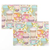 Candy Colored Coffee Cups 