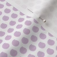 Lavender Hand-drawn Polka Dots - Large