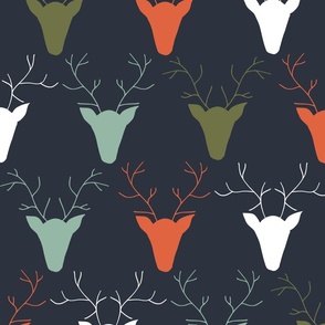 Deer Pattern Large