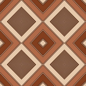 Geometric Diamond Coffee House Palette Sm Scale