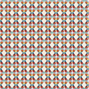 Watercolor Argyle Variation Small