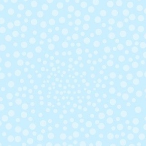 Soft Blue with White Dots Friendly Frog Nursery Coordinate