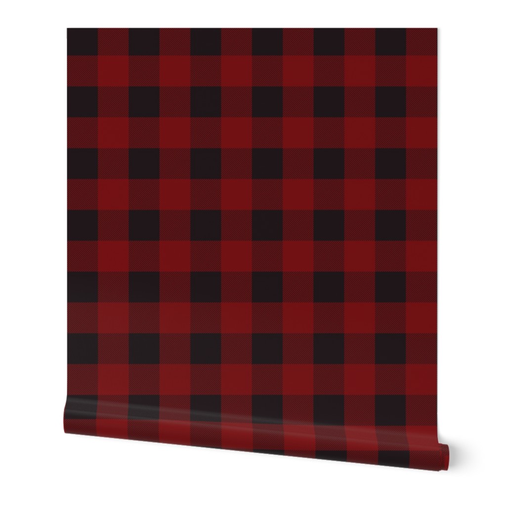 Buffalo Plaid - Red And Black