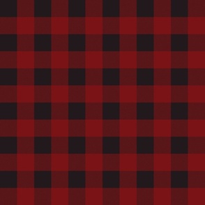 Buffalo Plaid - Red And Black