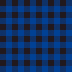 Buffalo Plaid - Black And Blue