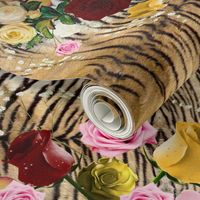 Tiger Fur & Roses