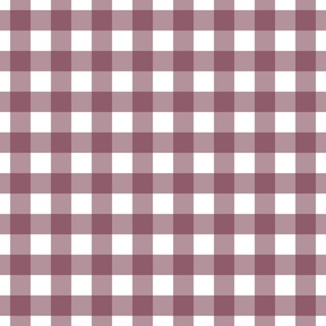 Gingham - Wine  - Large