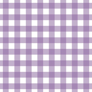 Gingham - Orchid  - Large
