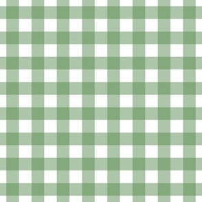 Gingham - Kelly Green - Medium