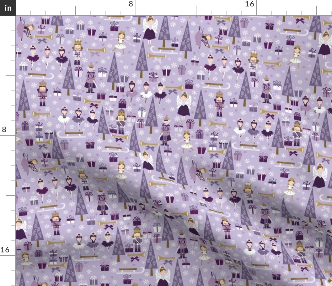 The Nutcracker in Purple - Sm Scale