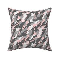 pink and grey camouflage - camo - little lady coordinate (45) C22