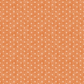 Fall polka dot//Orange - Med