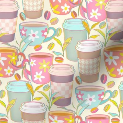 Candy Colored Coffee Cups - small 