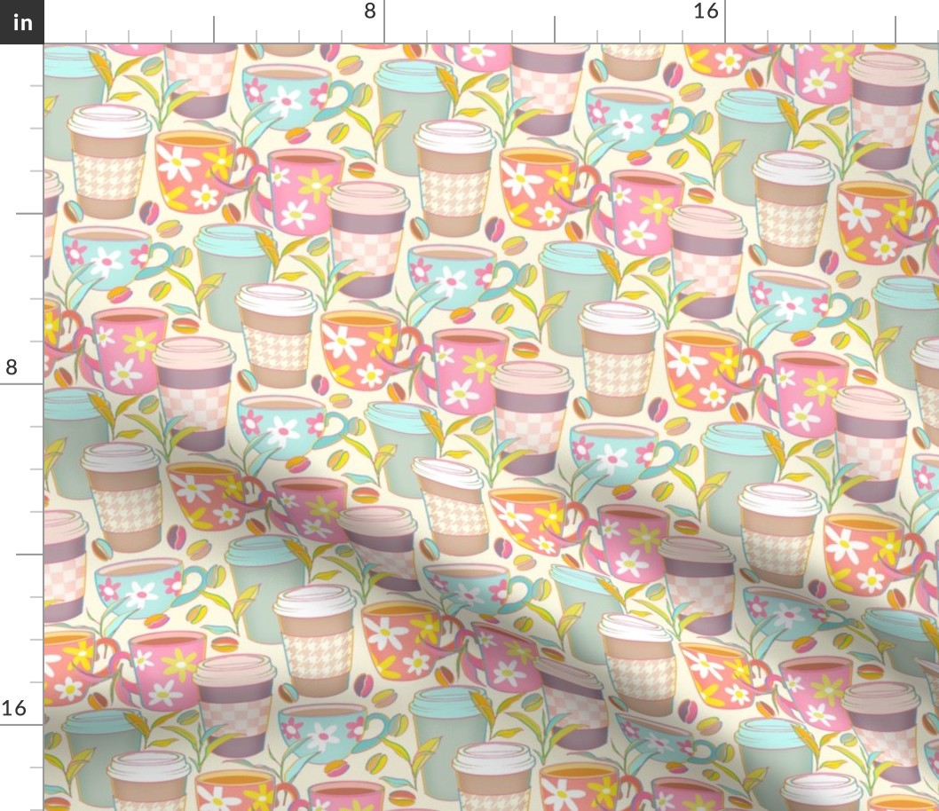 Candy Colored Coffee Cups - small 