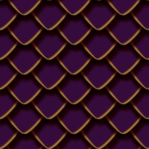 Dragon Scales - Reptile Purple - medium