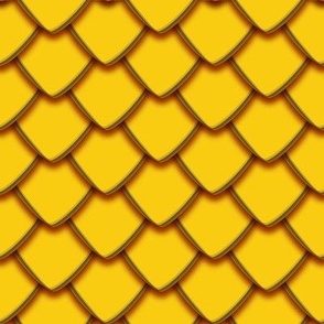 Dragon Scales - Reptile Yellow - medium