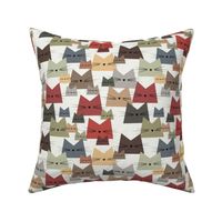 cats - nala cat earthy - geometric cats