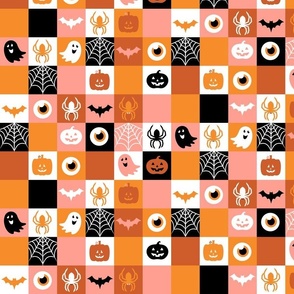 Checker Print Halloween