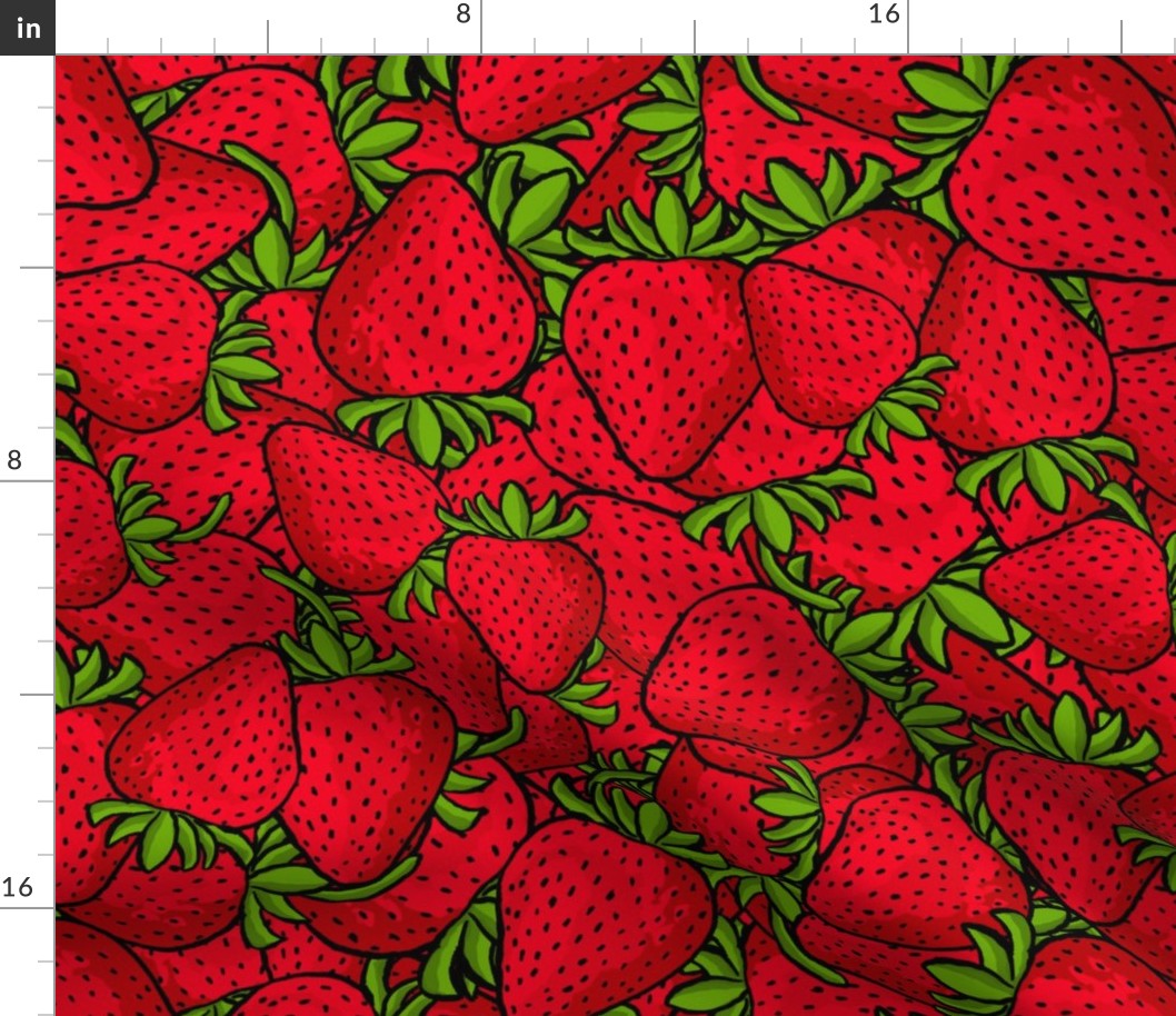 Punnet Of Strawberries - Medium format