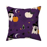 All Hallow’s Eve | | Pumpkins, Ghosts, Treats oh my | Purple, Orange, Green, Black, White | Small Scale