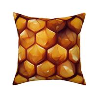 Glossy Honeycomb Texture Large