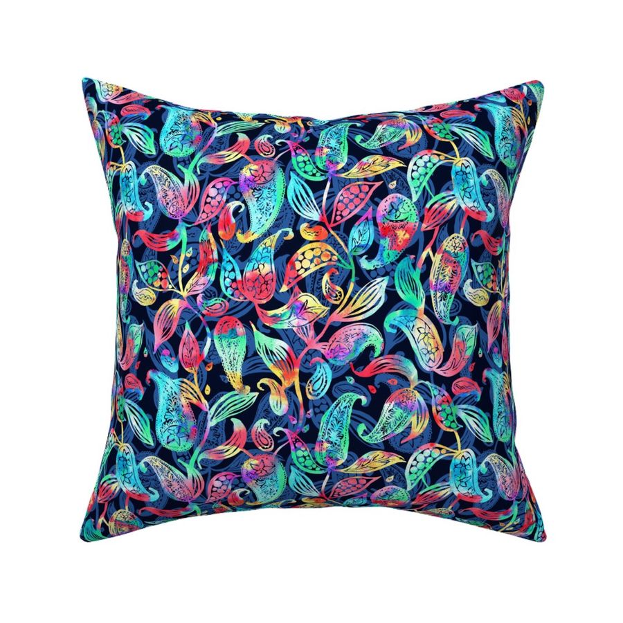 Tamara Paisley neon large