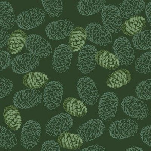 Green Pinecones (small)