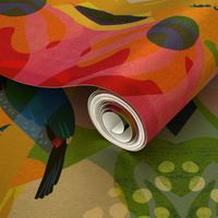 Tropical Toucan Pattern (large)