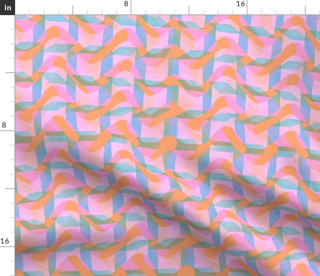 Wobbly Waves Pattern (small)
