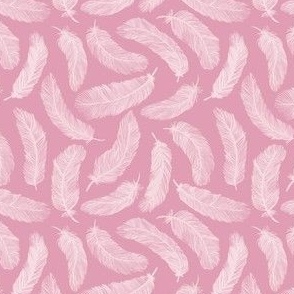 Feather Dream - Pink (small)