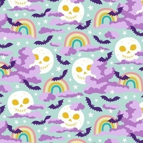 Sweet Halloween Rainbows pastel (small)