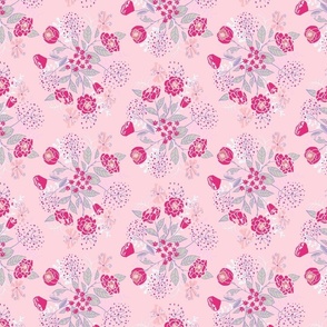 Floral Cascade - candy small