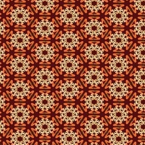 Hex Markings - tan, orange, black