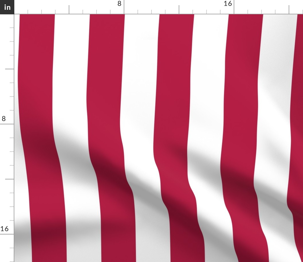 July 4th Old Glory Red Cabana Stripe