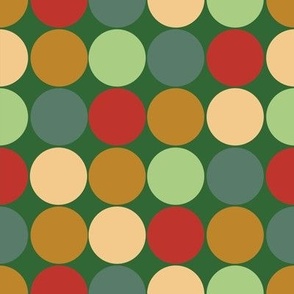 All Dot Grid-Mistletoe-Renewed Christmas Palette