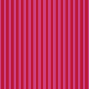 Pink and Red Stripe, Small Scale