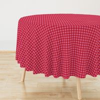 Valentine's Day Gingham, Red and Pink, Small Scale