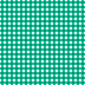 Gingham Emerald Green, Small Scale
